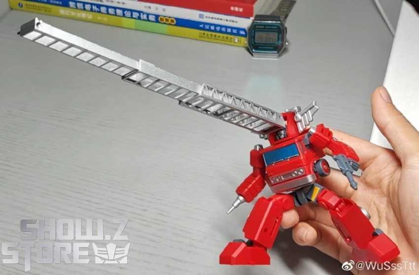 Magic Square MS-B01A Architect Inferno & MS-B02A Fire Extinguisher Grapple Metallic Color Version Set Of 2 - Image 2