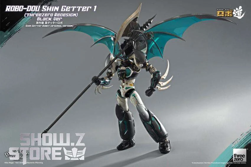Threezero Shin Getter Robot Shin Getter 1 Black Version - Image 16