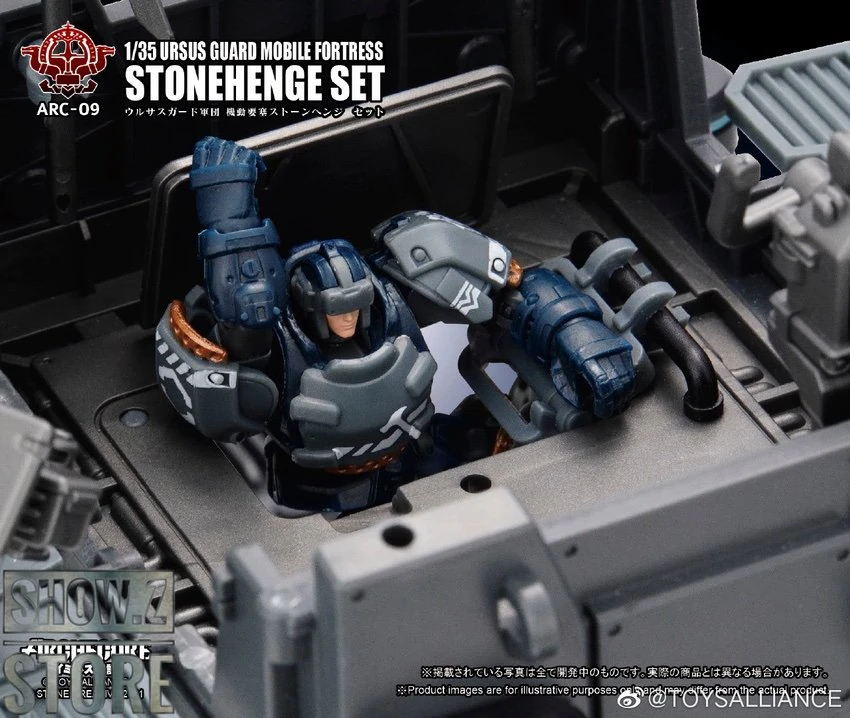 Toys Alliance ARC-09 Ursus Guard Mobile Fortress Stonehenge Set - Image 9