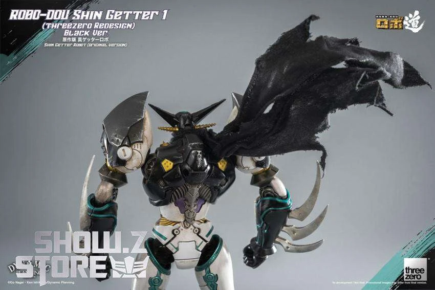 Threezero Shin Getter Robot Shin Getter 1 Black Version - Image 7