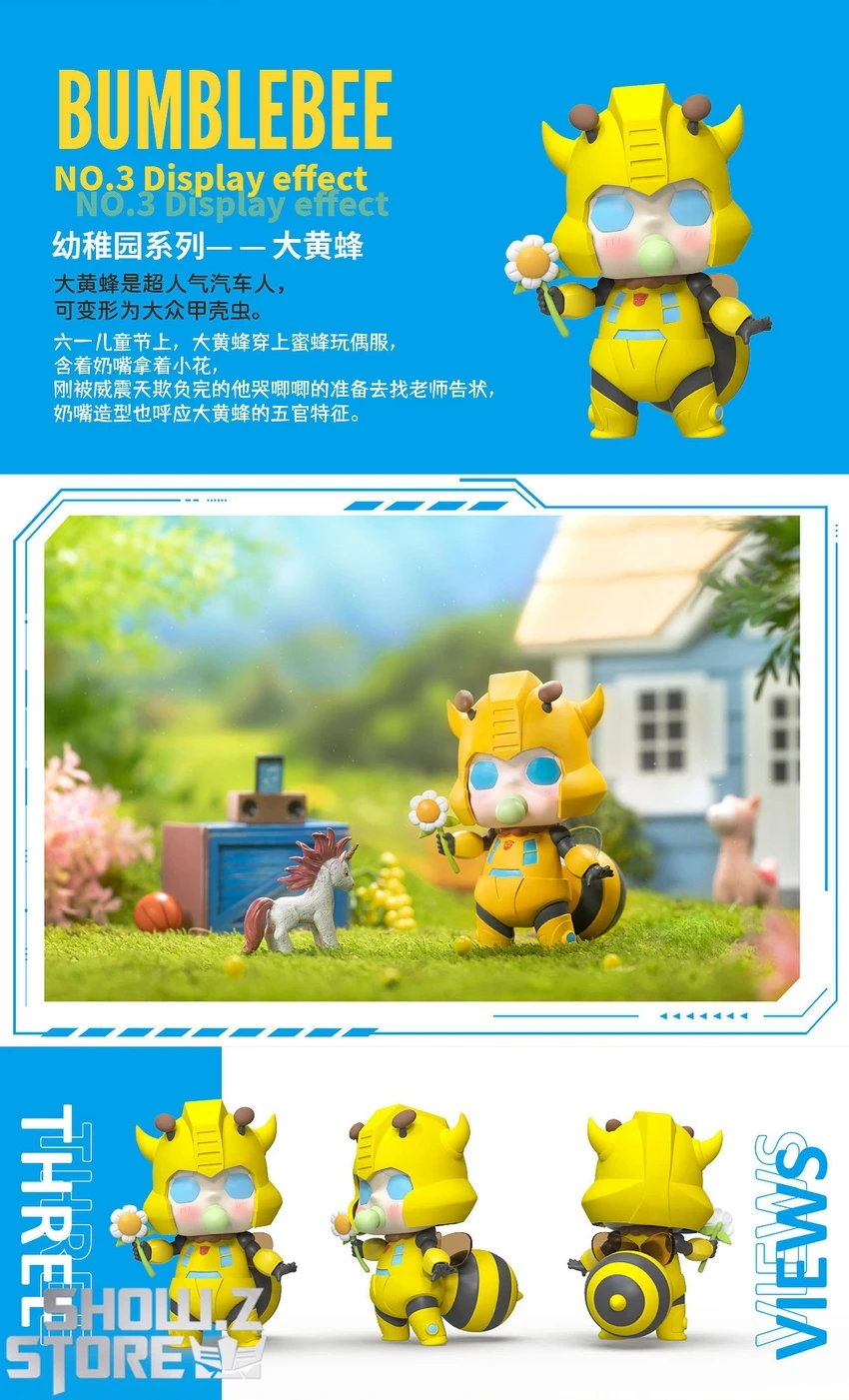 Jing Model Palace Transformers Kindergarten Series Blind Boxes Set Of 6 - Image 13