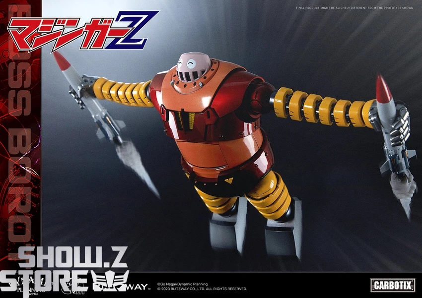 Blitzway BW-CA-10801 Carbotix Mazinger Z Boss Borot - Image 14