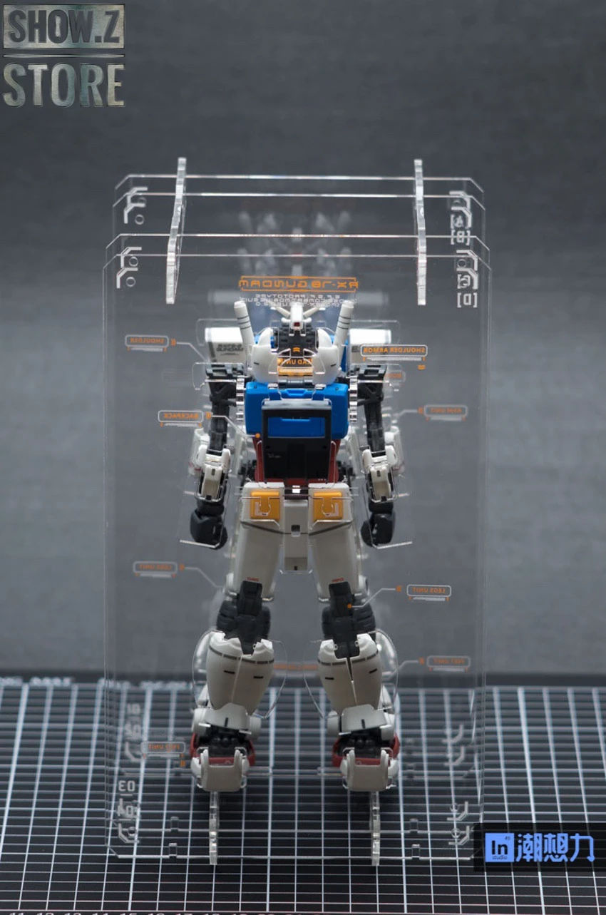 Inforce MG02 MG 1/100 RX-78-2 GUNDAM Ver.2.0 Internal Structure Showcase Display - Image 16