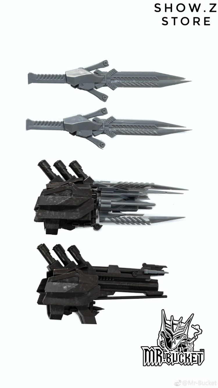 Mr-Bucket MR-02 Weapons Upgrade Kit Unique Toys UT R-01 Peru Kill AOE Lockdown - Image 14